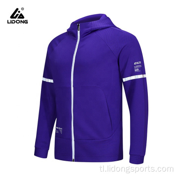 Pagpapatakbo ng Long Sleeve Outdoor Fitness Gym Training Hoodie